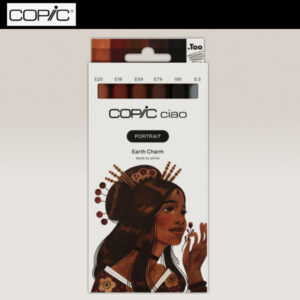 Copic Ciao Set 6 PORTRAIT Earth Charm COPIC