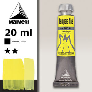 100 - Giallo limone 20 ML Tempera Fine Maimeri