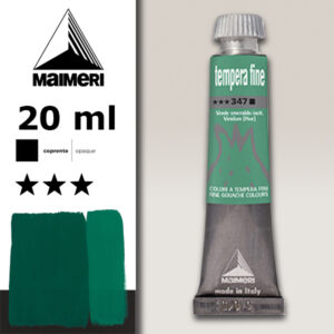 347 - Verde smeraldo imit. 20 ML Tempera Fine Maimeri