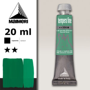 356 - Verde smeraldo (P.Veronese) 20 ML Tempera Fine Maimeri