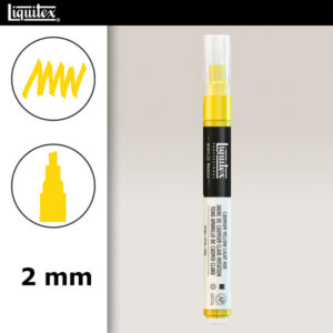 159 - Giallo di cadmio chiaro imit. 2 mm Acrilici Paint Marker Liquitex