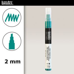 169 - Turchese di cobalto imit. 2 mm Acrilici Paint Marker Liquitex