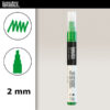 312 - Verde chiaro permantene 2 mm Acrilici Paint Marker Liquitex