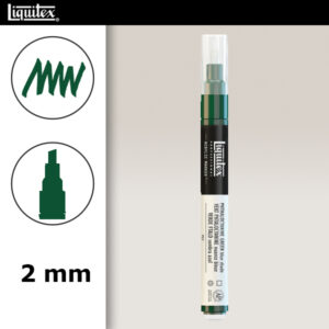 317 - Verde di ftalocianina (tonalità verde) 2 mm Acrilici Paint Marker Liquitex