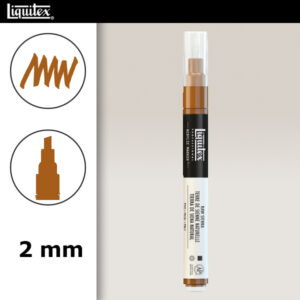 330 - Terra di Siena naturale 2 mm Acrilici Paint Marker Liquitex