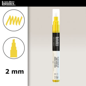 412 - Giallo azo medio 2 mm Acrilici Paint Marker Liquitex