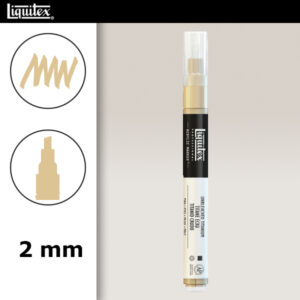 434 - Titanio grezzo 2 mm Acrilici Paint Marker Liquitex