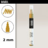 530 - Giallo bronzo 2 mm Acrilici Paint Marker Liquitex