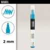 570 - Blu brillante 2 mm Acrilici Paint Marker Liquitex