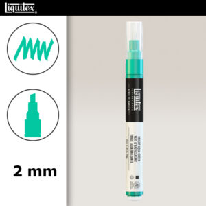 660 - Verde acqua brillante 2 mm Acrilici Paint Marker Liquitex