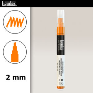 720 - Arancio di cadmio imit. 2 mm Acrilici Paint Marker Liquitex