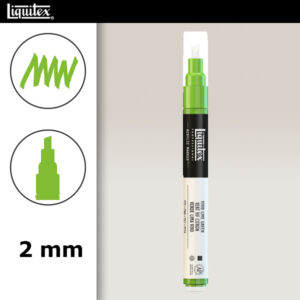 740 - Verde limone vivo 2 mm Acrilici Paint Marker Liquitex