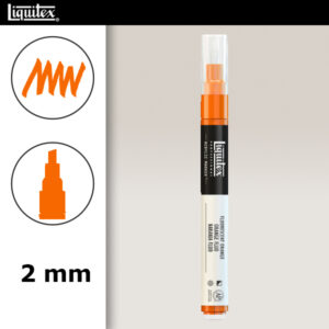 982 - Arancio fluo 2 mm Acrilici Paint Marker Liquitex