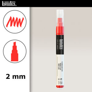 983 - Rosso fluo 2 mm Acrilici Paint Marker Liquitex