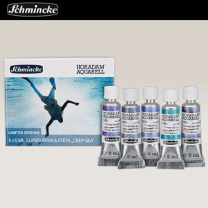 Confezione Supergranulation Deep 5 Tubetti da 5 ML Acquerello Horadam Schmincke