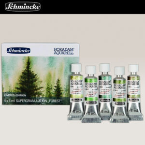 Confezione Supergranulation Forest 5 Tubetti da 5 ML Acquerello Horadam Schmincke