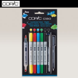 Copic Ciao Set 5 + 1 Colori brillanti