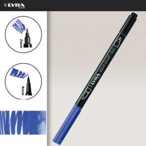 050 - Blu Oltremare Scuro AquaBrushDuo Lyra