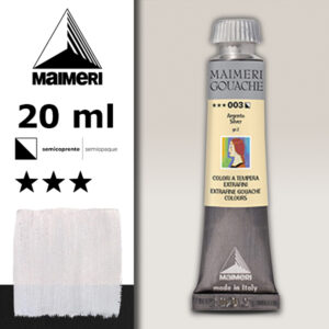 003 - Argento 20 ML Gouache Extra-Fine Maimeri