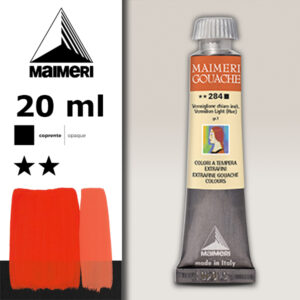 284 - Vermiglione Chiaro Imit. 20 ML Gouache Extra-Fine Maimeri