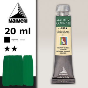 288 - Cinabro Verde Scuro 20 ML Gouache Extra-Fine Maimeri