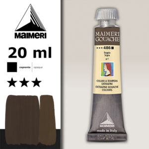 486 - Seppia 20 ML Gouache Extra-Fine Maimeri