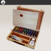 068 - Cassetta in legno Maimeri Colori a Tempera Fine