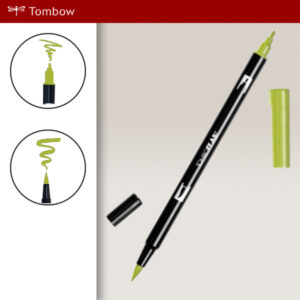 126 - light olive - Pennarelli Dual Brush Tombow ABT