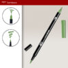 158 - dark olive - Pennarelli Dual Brush Tombow ABT