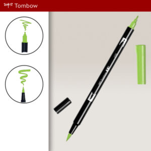 173 - willow green - Pennarelli Dual Brush Tombow ABT