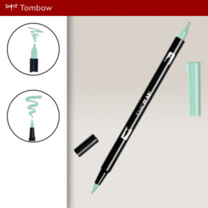 243 - mint - Pennarelli Dual Brush Tombow ABT