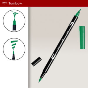 245 - sap green - Pennarelli Dual Brush Tombow ABT