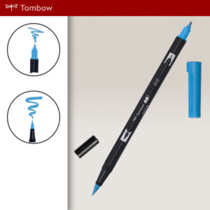 515 - light blue - Pennarelli Dual Brush Tombow ABT
