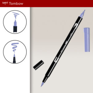 623 - purple sage - Pennarelli Dual Brush Tombow ABT