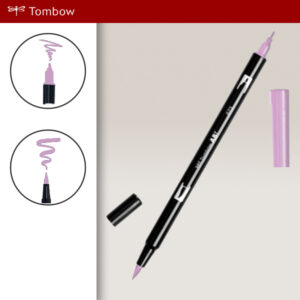 673 - orchid - Pennarelli Dual Brush Tombow ABT