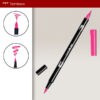 755 - rubine red - Pennarelli Dual Brush Tombow ABT
