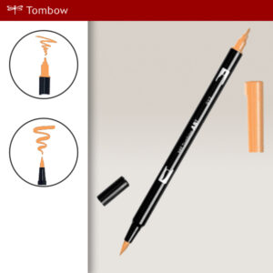 912 - pale cherry - Pennarelli Dual Brush Tombow ABT