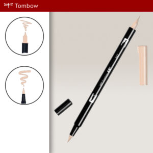 942 - tan - Pennarelli Dual Brush Tombow ABT