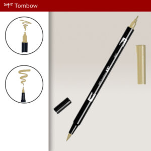992 - sand - Pennarelli Dual Brush Tombow ABT