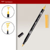 993 - chrome orange - Pennarelli Dual Brush Tombow ABT