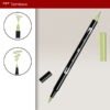 131 - lemon lime - Pennarelli Dual Brush Tombow ABT