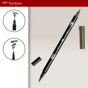 057 - warm gray 5 - Pennarelli Dual Brush Tombow ABT