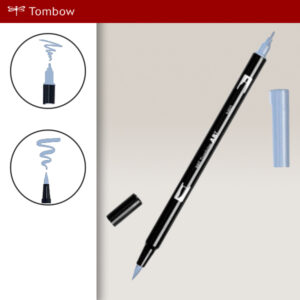 060 - cool gray 6 - Pennarelli Dual Brush Tombow ABT