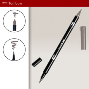 079 - warm gray 2 - Pennarelli Dual Brush Tombow ABT