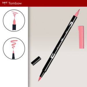 803 - pink punch - Pennarelli Dual Brush Tombow ABT