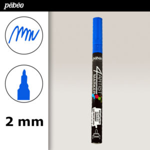 010 - Blu scuro - 4Artist Marker 2 mm Pebeo
