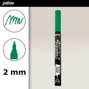 018 - Verde scuro -  4Artist Marker 2 mm Pebeo