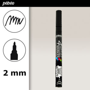 024 - Nero -  4Artist Marker 2 mm Pebeo