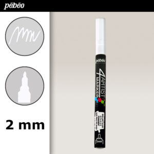025 - Bianco - 4Artist Marker 2 mm Pebeo