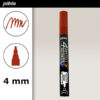 119 - Marrone - 4Artist Marker 4 mm Pebeo